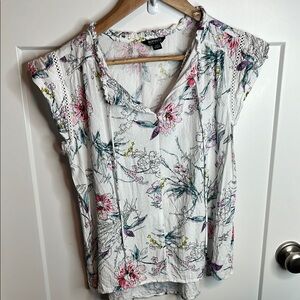 Floral Print Women's Top